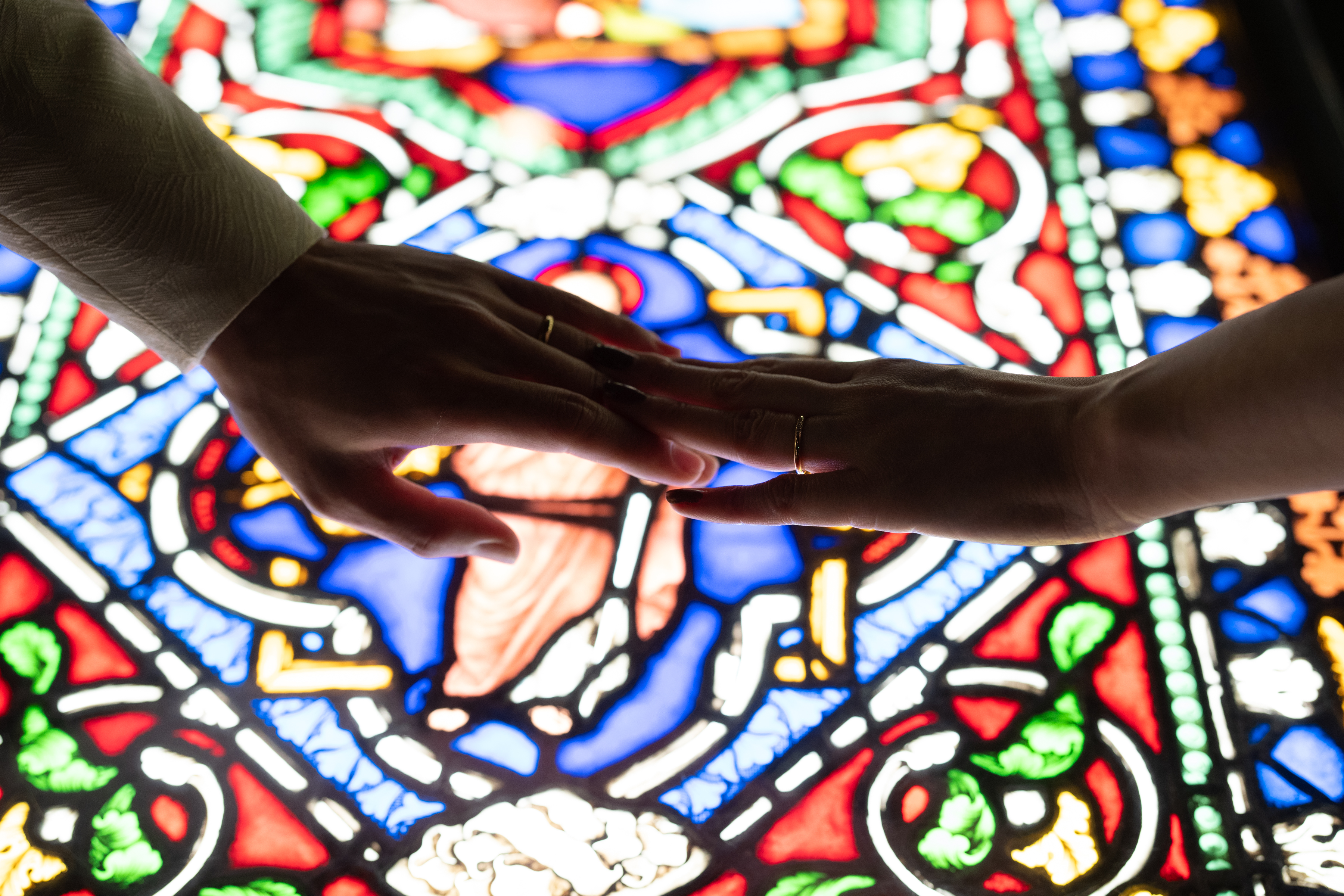 2024年4月　ニトリステンドグラス美術館でのウェディング♪